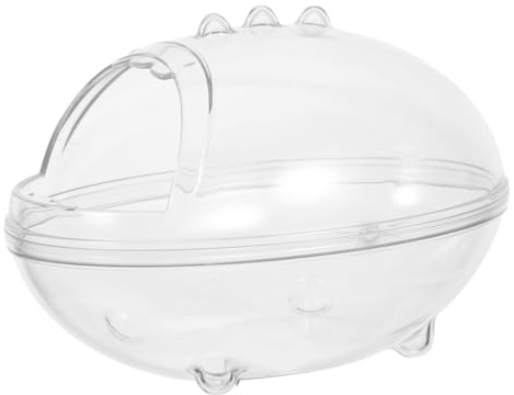 SUPVOX Conteneur de Bain de Sable Multifonctionnel pour Petits Animaux Toilette Aire de Jeu Compacte pour Habitats de Rongeurs