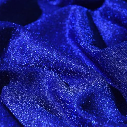 WANYI Tessuto di Tulle Glitterato 150cm x 100cm Paillettes Tessuto Decorativo Glitterato Tulle per fai da te Artigianato Decorazioni Vestiario