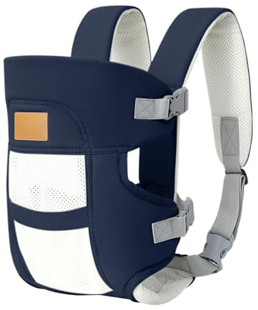 Hiemible Mochila Frontal,Transpirable - Bandolera Horizontal Ligero y Ajustable para Festivales, Senderismo, Actividades al Aire Libre, Ciudad, Viajes, Parques Temáticos