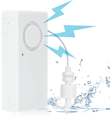 Rilevatore Intelligente di Perdite D'acqua, Sensore E Allarme per Rilevatore di Perdite D'acqua Senza Fili con Galleggiante a Sfera per Depuratore D'acqua a Serbatoio di Pesce 119db