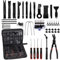 PHYLES 98PCS Herramientas Kit Desmontar Coche, Herramienta de Eliminación Coche Universales, Herramientas de Plástico para Automóviles para Radios y Paneles de Puertas