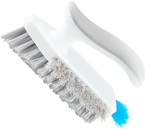 Gatuida Cepillo de Limpieza para Ranuras de Suelo Compacto con Cerdas Duras para Grietas Adecuado para Juntas Ventanas Puertas Correderas y Baños Herramienta Reutilizable para Hogar