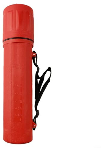 Tubo de almacenamiento de varilla de soldadura para electrodos MMA, soporta hasta 4 varillas de 5 kg, cuenta con clip de transporte y correa para un fácil transporte