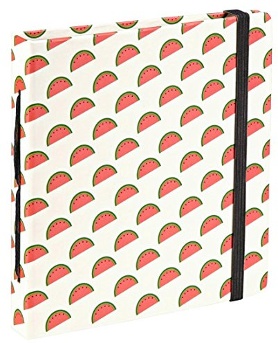 Hama Polaroid Fotoalbum für Instax Mini (Einsteckalbum für 56 Sofortbilder, Album zum selbstgestalten) Melonen-Motiv
