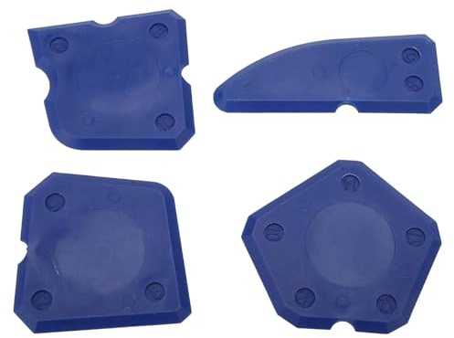 Rascador de vidrio para ventana, raspador de vidrio, 4 raspadores de piso, herramienta de limpieza, herramienta de raspador para vidrio, ventana y estufa