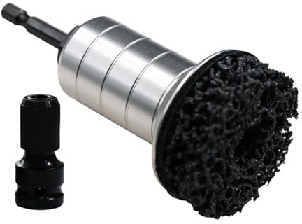 Genérico Limpiador De Espárragos De Rueda - Juego De Discos De Limpieza Reutilizables para Bujes De Frenos - Accesorios y Productos de Mantenimiento Diario para Vehículos, Portátiles y Prácticos