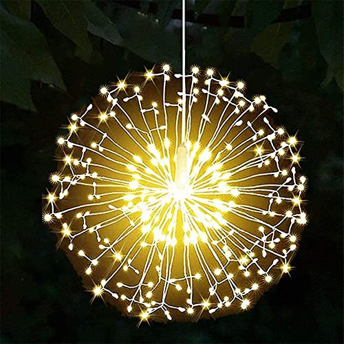 1 Pièces Feu Artifice LED Éclairage Noël Décoration Artifice Fil Lumière, pour Chambre, Jardin, Patio, Mariage, Fête, Décoration de Bricolage