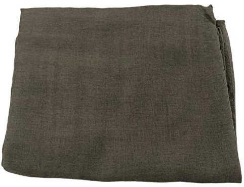 Kiran mode premium viskos bomull stil enkel solid hijab halsduk sjal pallar .., Damm, en storlek