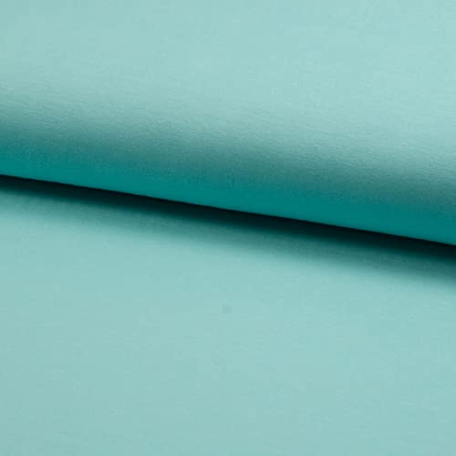 CRS Fur Fabrics Tela de Piel CRS de Alta Calidad, Bambú, Turquesa, 1Mtr 150cmx100cm