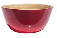 IBILI Schüssel Bambus Natur Kirsche glänzend 15x6