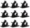 55PCS Kabelschellen Kabelklemme Kabelbefestigung einstellbar selbstklebend Drahthalter Kabel-Clips Kabelhalter mit 3M Klebstoff (Schwarz)