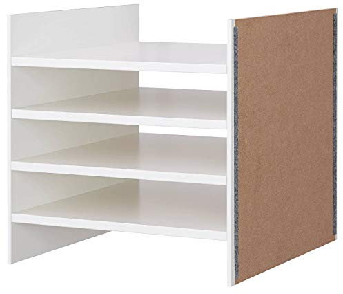 IKEA KALLAX Einsatz für Regal mit 4 Böden - 33x33cm - weiß