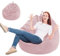 KOWAKA Ohne Füllstoff-Sitzsack-Bezug, Sitzsack, Stuhl, Sofabezug für Zuhause, kein Füllstoff, Sitzsäcke, für Erwachsene und Kinder, für den Innenbereich, Wohnzimmer (Rosa (Cord), S (70x80 cm))