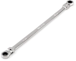 TEKTON 9 x 11 mm Long Flex Head 12-Point Ratcheting Box End Wrench | WRB36409