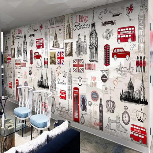 MIXUEXUNLU Photo Wallpaper 3D City Building Mural Restaurant Cafe Living Room Background Wall Painting Home Decoration Wallpaper