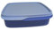 Tupperware to Go Lunchbox clevere Pause 550 ml Brotdose mit Trennwand Eco+ Schule Dose mit Abtrennung (pastell blau 550ml)