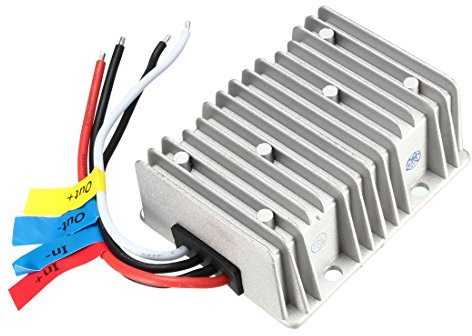 Sourcing Map BIG-Size Voltage Converter Regulator DC 12V Step-up to DC 48V 8A 384W Boost Transformer Waterproof