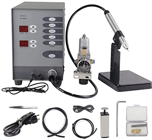 LABFENG Permanent Jewelry Welder kit Pulse Tungsten arc spot Welding Machine Weldable Solid Gold, Aluminum, Titanium Welding and Orthodontics ​for Jewelry Restoration 50A-600A 110V