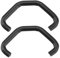 YINETTECH 2pcs Car Wiper Arm Tension Spring Hooks 38mm 3.5mm Wire Diameter Windshield Rocker Spring Hooks Car Wipers Matching Hooks Black
