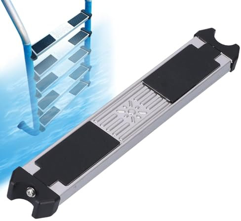 Pasos de reemplazo de escalera de piscina, pasos de escalera de piscina robustos - Escaleras de piscina de acero inoxidable en profundidad | Accesorio de banda de rodadura de diseño de año