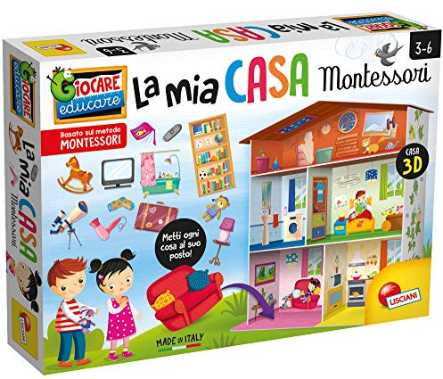 Liscianigiochi - Montessori Maxi La Mia Casa, 3-6 anni, 95162