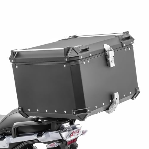 Top case aluminium moto Bagtecs XB100 noir 100 Litres