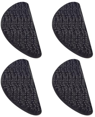 4 Pezzi Dual Lock T.pass Sistema di Fissaggio Removibile a Incastro, Trasparente, Adesivo per Fissaggio T.pass Dual Lock, Supporto trasparente in nastro, supporto per contatore di pedaggio, Nero