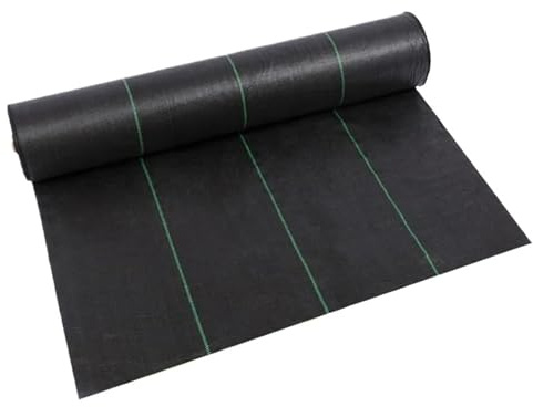 XUWEWI Unkrautbekämpfungsmembran 5–20 m Bodentuch, Unkrautbekämpfung, Obstbaummatte, PE-Gewebe, Landschaft, Gemüseanbau, Membran, Mulch, Gartengeräte, Gewächshäuser(20M)