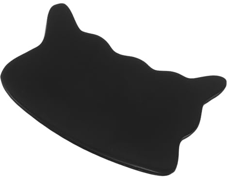 BIUDECO Oxhorn Gua Sha-verktyg för Ansikte och Hypoallergen Massageverktyg för Ansiktsskulptur Muskelavslappning och Fotmassage Bärbar Hudvänlig och Enkel att Rengöra