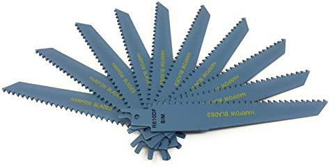 10 Stück Säbelsägeblätter für Holz und Metall | Sägeblätter für Bosch Festool Fein Makita | Bi-Metall | fuchsschwanz sägeblätter