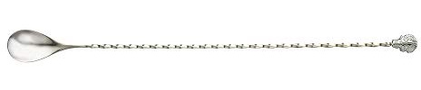 Barfly 13-Inch Bar Spoon, Sugar Skull End