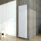 Acezanble∣Traditional 3 Column Radiator Vertical Tall Rads Cast Iron Style White-1800x560mm Centre Heating