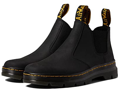Dr. Martens Unisex Chelsea Boot, Black Pit Quarter, 9 US Men