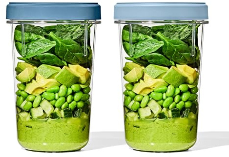 OXO Good Grips Twist & Stack Container – 40 oz – 2 Pack