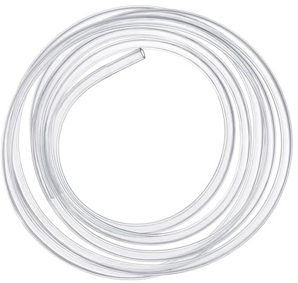 20 meter flexibel transparent rör, inre diameter 10 mm yttre 12 mm, PVC-rör för vatten och bensin, perfekt för tank och akvarium (20 M Ø10/12 mm)