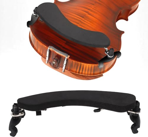 Resta di violino per violino per 4/4-3/4 dimensioni, piedi regolabili in altezza, supporto ergonomico per la pratica del violino e le prestazioni