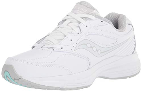 Saucony womens Integrity Wlk 3 Walking Shoes, White, 7 US