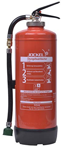 9 Liter T9H Jockel Wasser Übungslöscher wiederbefüllbar mit Druckluft Trainings- und Schulungs-Feuerlöscher für Ausbildung Brandschutzhelfer von MBS-FIRE