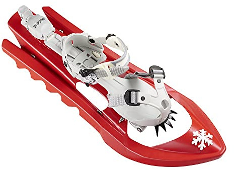 INOOK Freestep Light Raquettes à neige avec aide à la montée I EU 34-42 I Set de raquettes à neige avec sac de transport pratique I Taille réglable individuellement et nombreuses fonctions brevetées