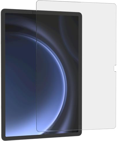 EAZY CASE - Displayschutzfolie kompatibel mit Samsung Galaxy Tab S10 Plus / S9 FE Plus Displayschutz Glasfolie 9H Härte 0,3mm dünne Tabletschutzfolie Tablet Schutzglas Folie Transparent Ultra Klar
