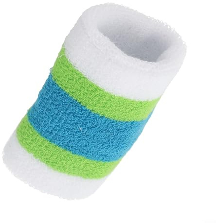 Bandas de soporte de muñeca ideales para atletas que practican múltiples deportes, te mantienen cómodo mientras te mueves (azul)