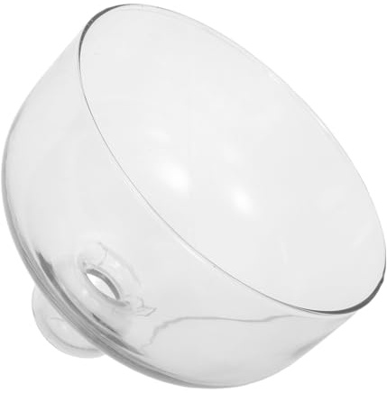LIGIGWASH Coperchio in Vetro per Microonde 23cm Trasparente Antischizzo Universale per Piatti e Ciotole, Protezione Completa da Schizzi per Riscaldare Cibi e Monitorare la Cottura