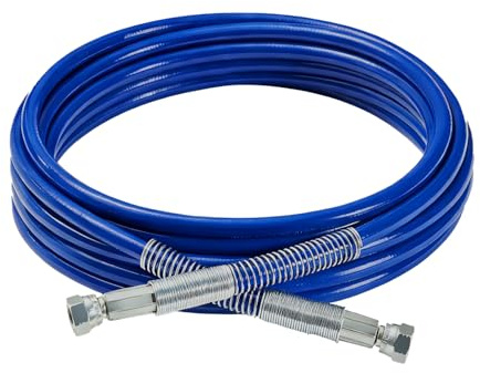 BRGD 20m Manguera Pulverizadora de Pintura Sin Aire, 1/4 Tubo de Pulverizador Sin con Acople de Extensión de Manguera para Pulverizar Pintura de Látex, Pintura para Madera