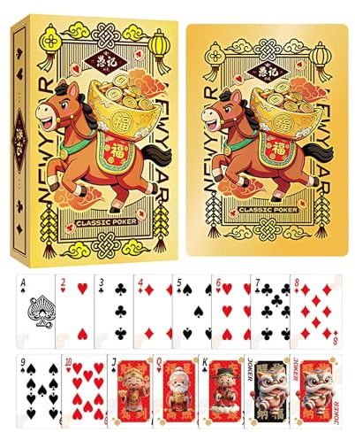 Genérico Årets hästdäck - Häst Årets festtillbehör | Brädspel för familjer, tonåringar, vuxna, samlare, turister, möten, fester, födelsedagar