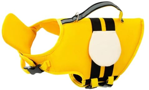 Bañador Canino Chaqueta de Alta Flotabilidad con Asa