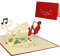 LINPOPUP®, LIN17327, LINPop Up Karte, 3D Karte, Musik, Klappkarte, Geburtstagskarte, Gutscheinkarte Musik Konzert, Grußkarte, Saxophon, N220