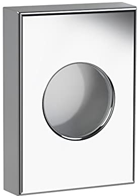 Feminine Hygiene Disposal Bag Dispenser with Refill Bags – Sanitary Napkin & Tampon Disposal System for Restrooms, Chrome