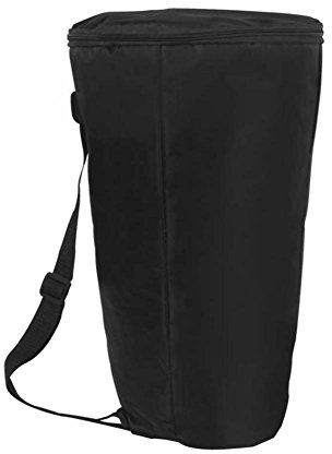 Schulter-Trommeltasche Wasserdichter Oxford-Gewebe-Trommel-Rucksack Große Kapazität Doppelreißverschlüsse Tasche Afrikanisches Trommelzubehör