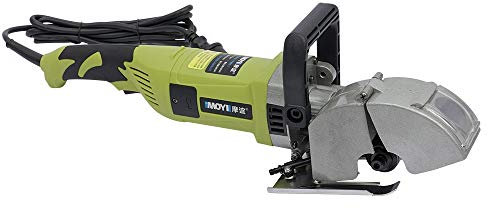 Elektrische Wandfräse 4000W, Mauernutfräse 6000r/min Sägeblatt Anzahl 5 Einstichbreite 35mm Für Keramikkabelbinder Beton Roter Backstein Hohlziegel Marmor