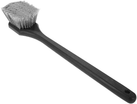 FUNOMOCYA Cepillo Limpiador De Ruedas De Coche, Cepillo Fuerte para Fregar Neumáticos, Cepillo De Limpieza para Llantas, Cepillo para Detalles De Automóviles, Cepillo De Limpieza Útil